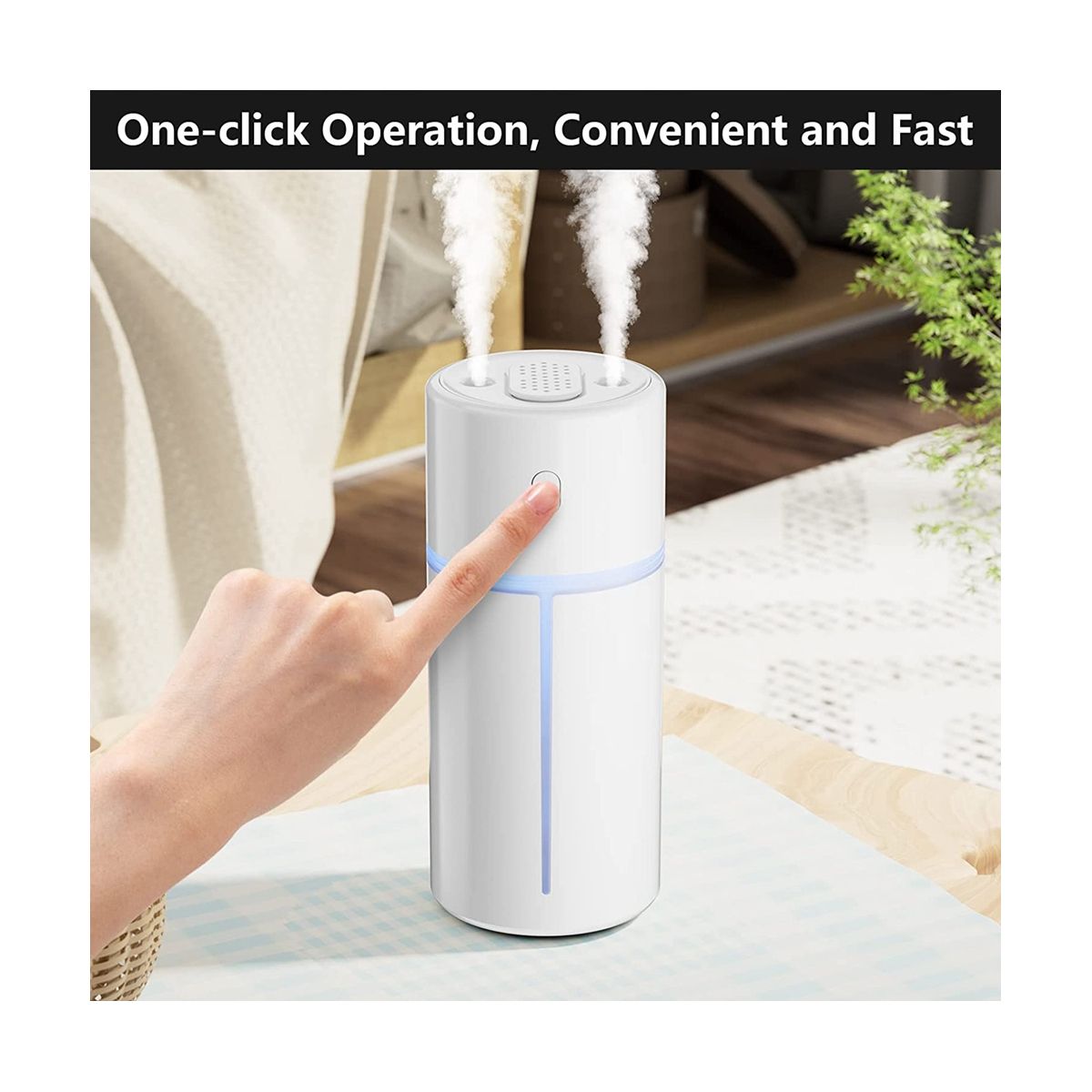 s for Bedroom Night Light Small Cool Mist s for Babies Space-Saving Quiet Ultrasonic