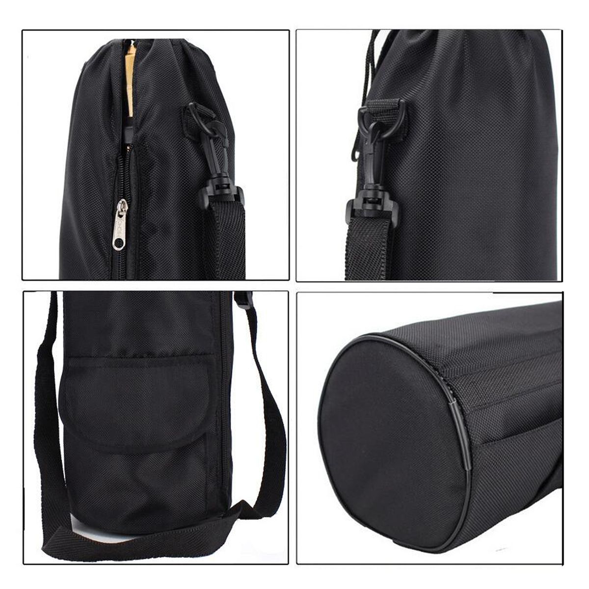 Water Bottle Bag Pouch, Men/Women Water Black 2.8-3.5L