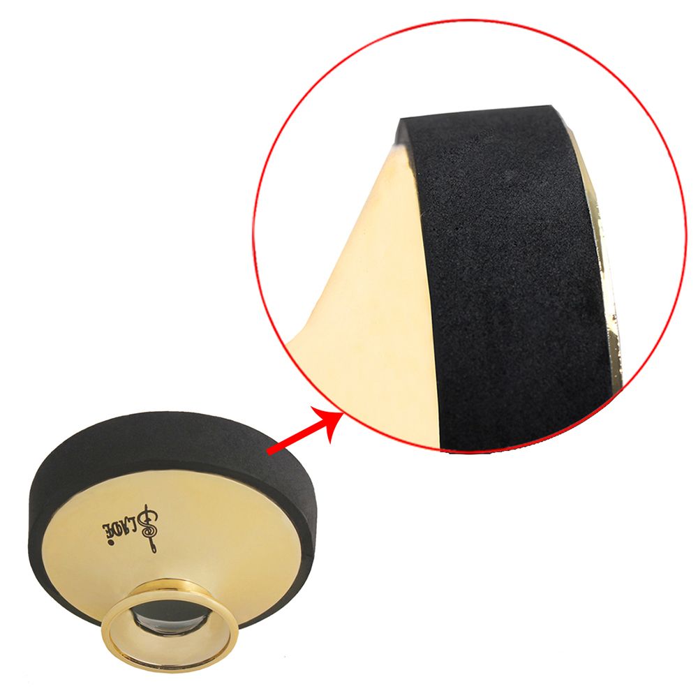 Light-weight ABS Mute Silencer For Alto Saxophone Sax