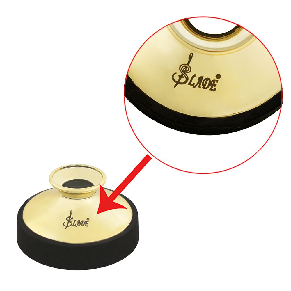 Light-weight ABS Mute Silencer For Alto Saxophone Sax