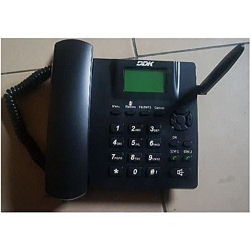 DDK NEW GSM TABLE PHONE DUAL SIM WITH MEMORY CARD SPACE