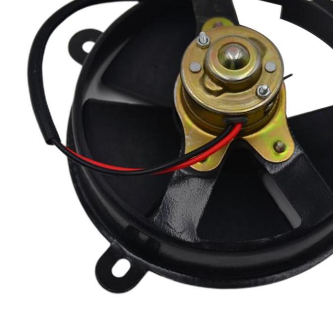 6inch Black 5- 12V Electric Radiator Cooling Fan For 150cc ATV