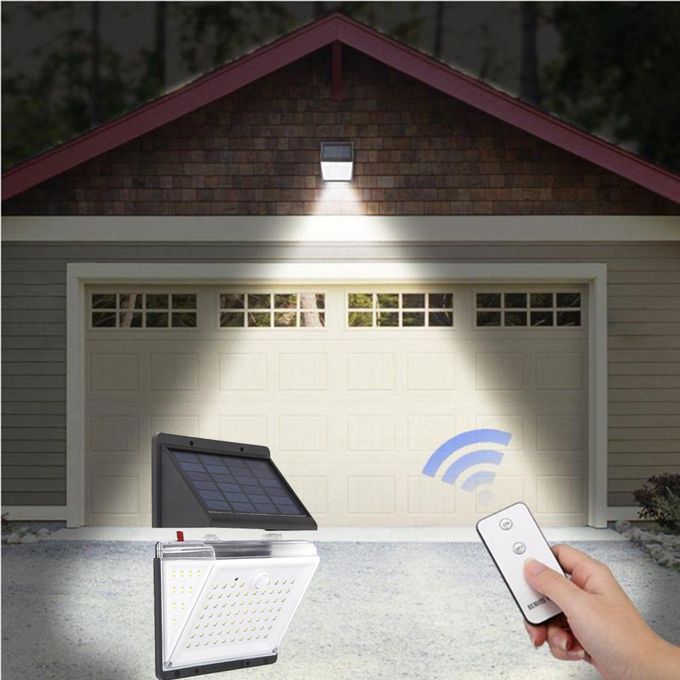 Solar Light  Motion Sensor Lamp 10W 88 LED Wall  Waterproof