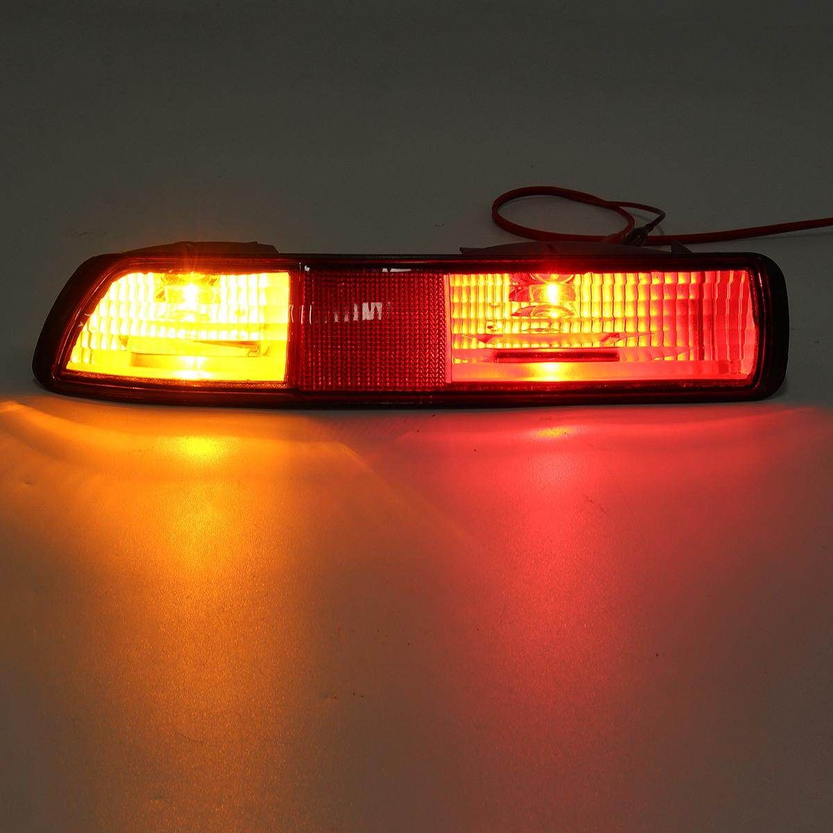 Pair Rear Bumper Tail Brake Light Assembly For Mitsubishi Pajero V73 V75 01-03