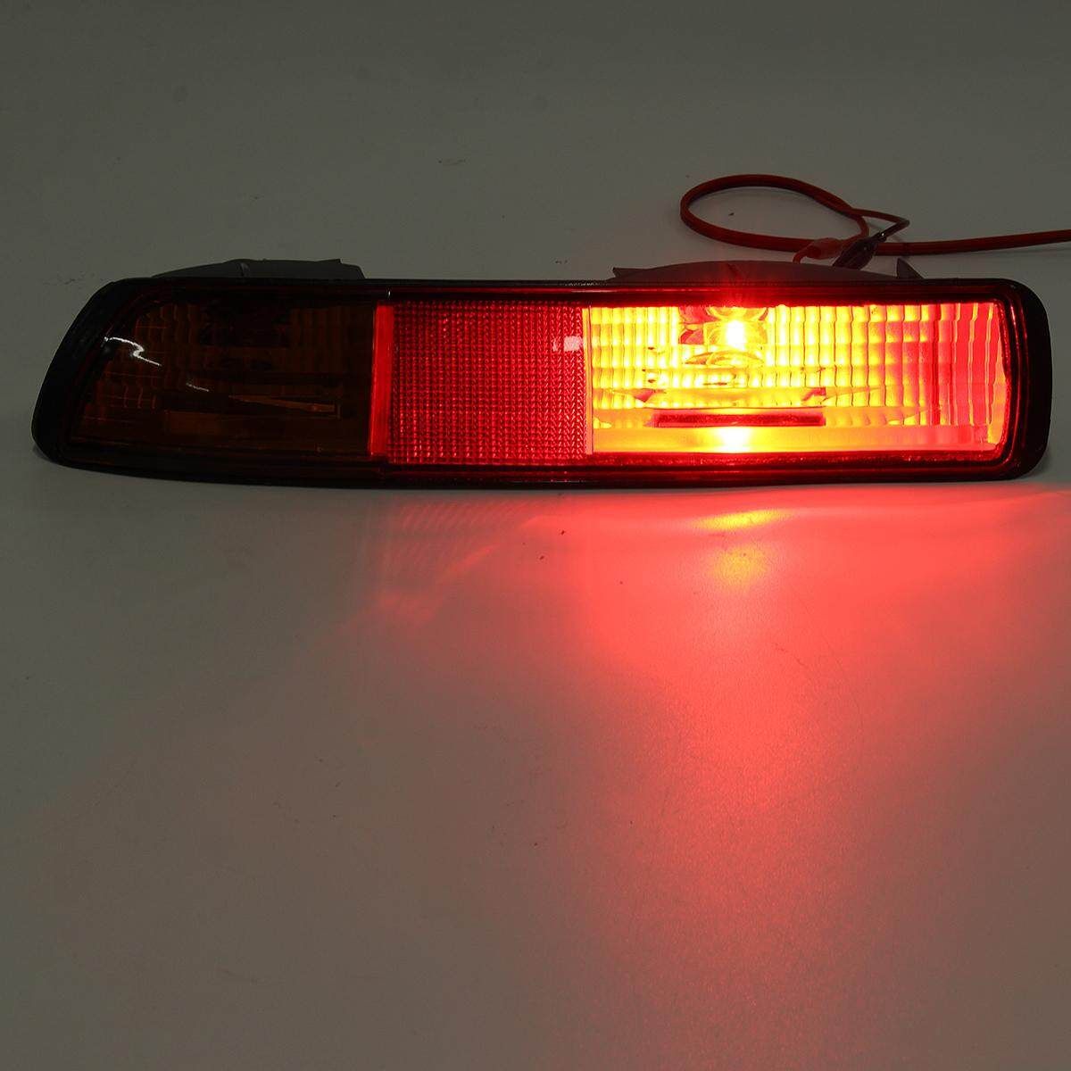 Pair Rear Bumper Tail Brake Light Assembly For Mitsubishi Pajero V73 V75 01-03