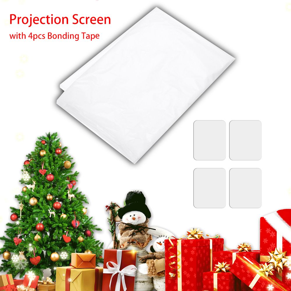 1.8*1.2M Projector Screen Foldable Portable Display Cloth