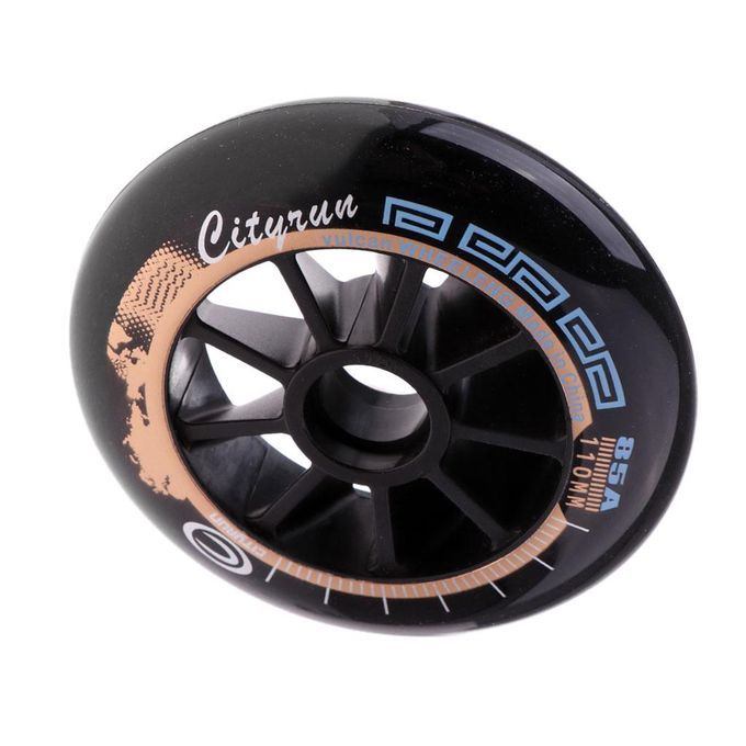 Speed Skating Wheels Outdoor Indoor Inline Skate Wheels 110mm Black