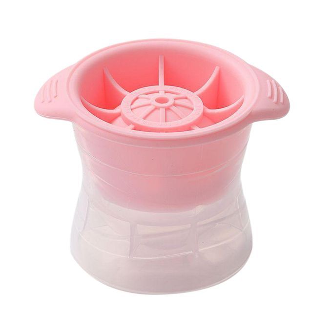 Ice Ball Mold Stackable   Soda Drinking Sphere Ice Cube Mould Pink