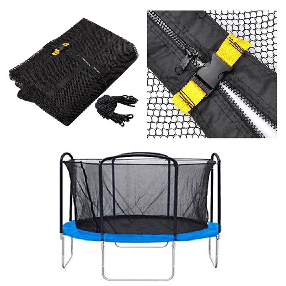 Trampoline Protective Net Nylon Trampoline For Kids Jumping Pad Safety Net-1.83M 6Pole No Stand