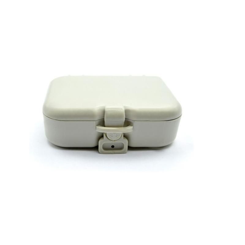 Denture Bath Box Organizer Dental False Teeth Storage  with Hanging Net Container Cleaning  Cases Artificial Tooth es