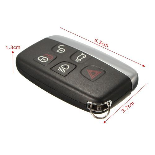 2pcs 5 Button Remote Key Fob Smart Key Shell/case For Land Rover LR4 Range Rover Sport Evoque