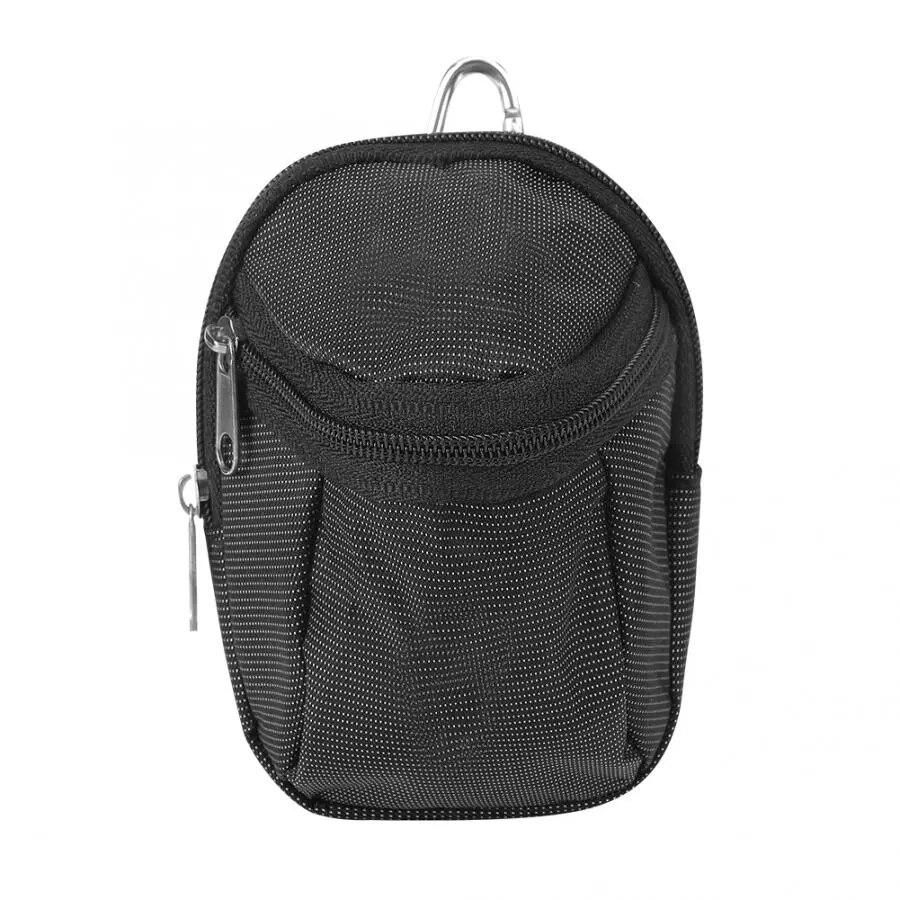 Pouch Ball Holder Bag Portable Small Ball Pouch Waist Bag Pack Ball Storage Pocket Accessory with Keyring