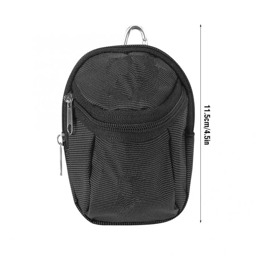 Pouch Ball Holder Bag Portable Small Ball Pouch Waist Bag Pack Ball Storage Pocket Accessory with Keyring