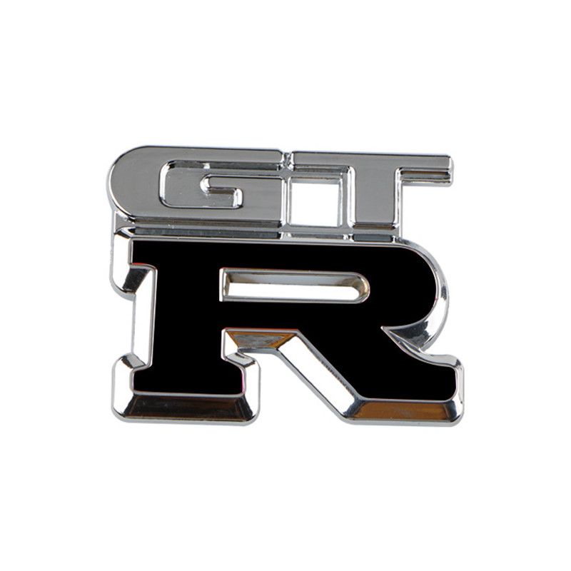 GTR Car Logo Emblem Metal Stickers R GT Decals Badge