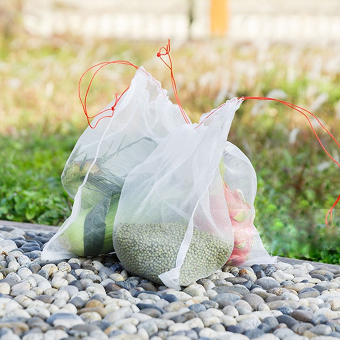 10 PCS Nylon Seeds Bags