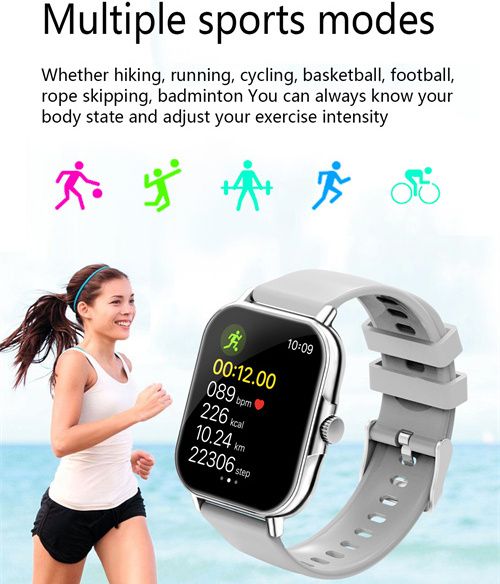 1.81" Full Touch Smart Watch Sport Health BT Call