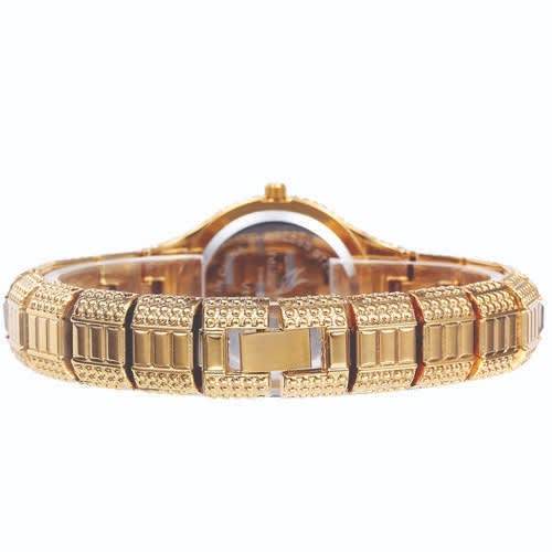 Women's Multi Colour Diamond Crystal Wristwatch