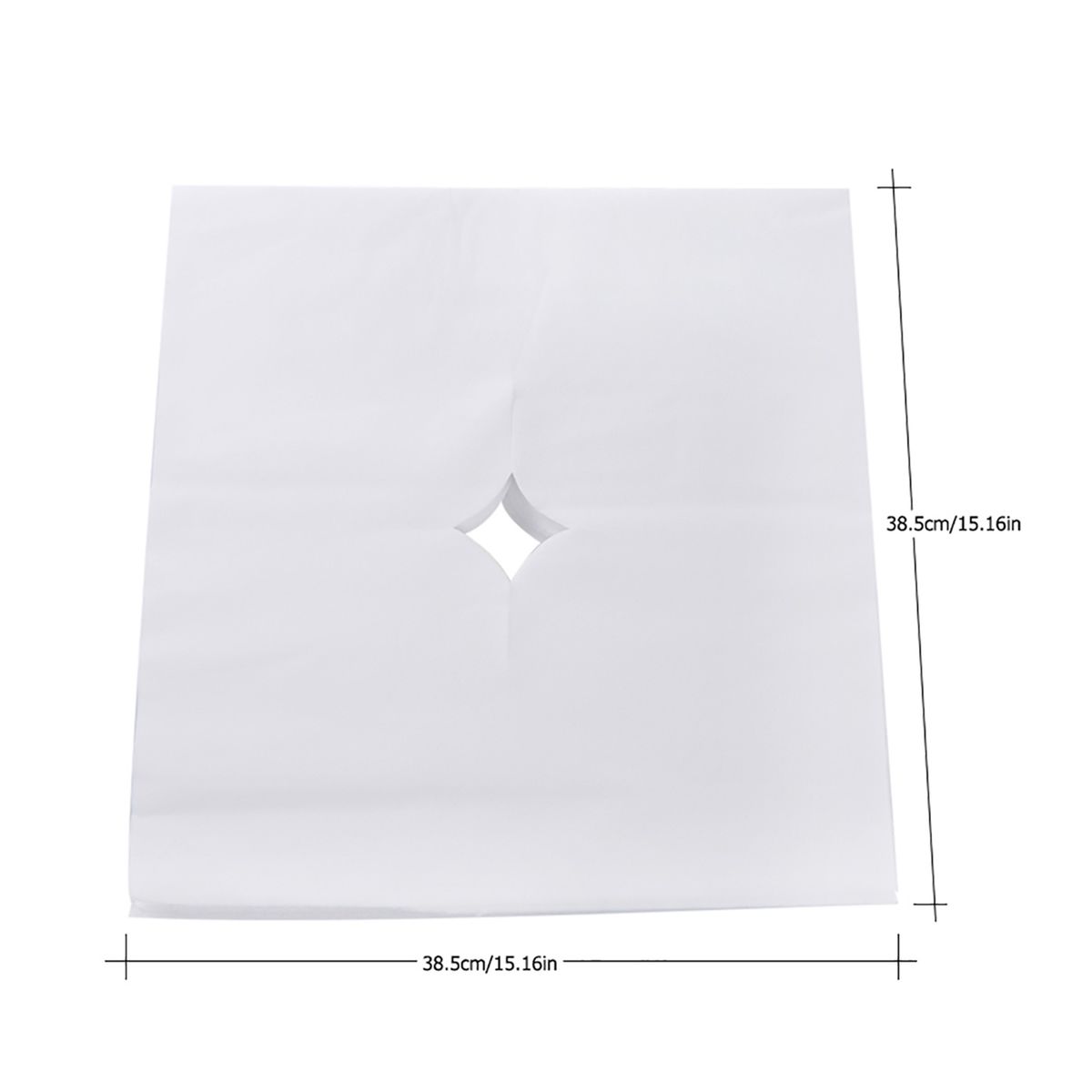 100Pcs/Bag Square Spa Face Hole Cover Beauty Salon