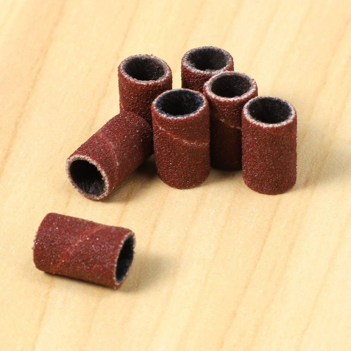 100 Pc Professional Sanding Bands Nail Manicure 180 GRIT FILE SAND PIECE SET