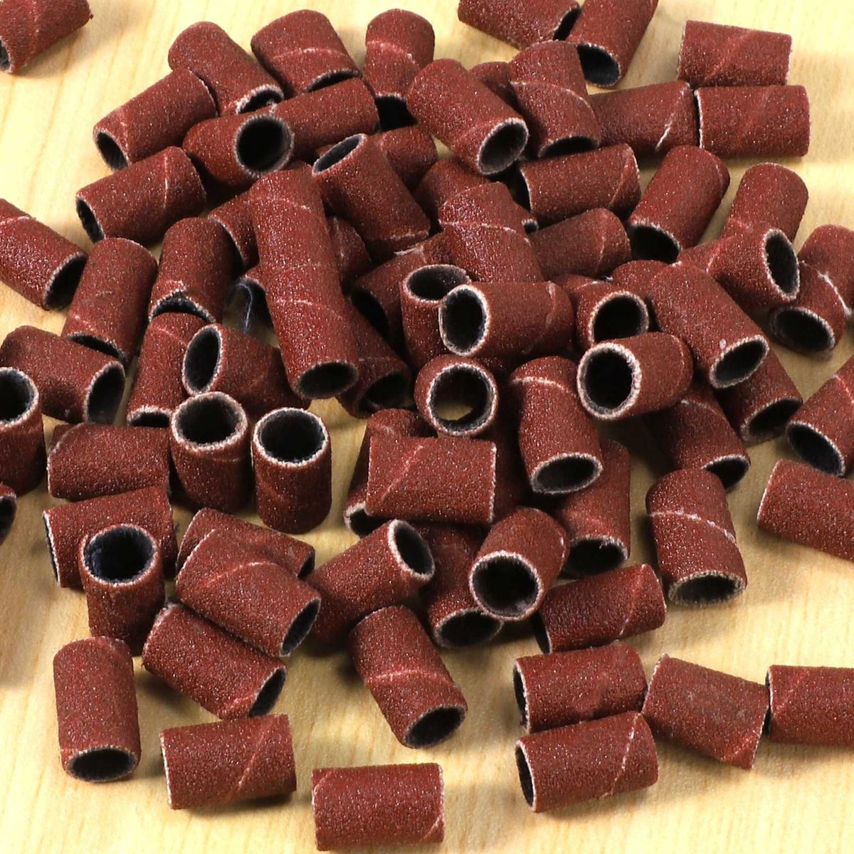 100 Pc Professional Sanding Bands Nail Manicure 180 GRIT FILE SAND PIECE SET