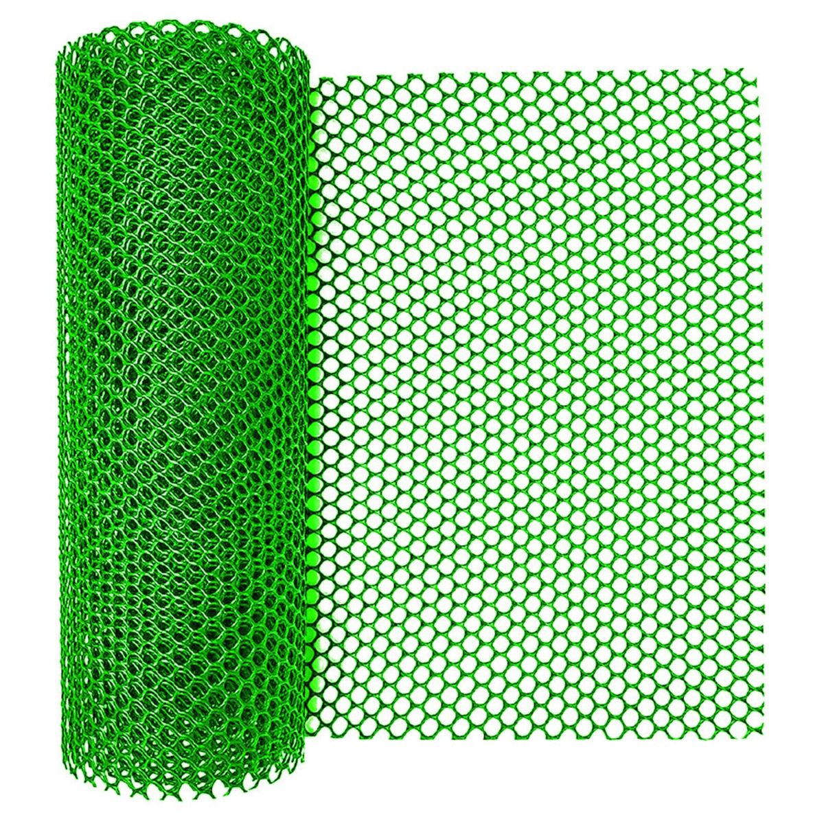 Wire Mesh Hexagonal Floral Netting Plastic Garden Fencing Nat Green