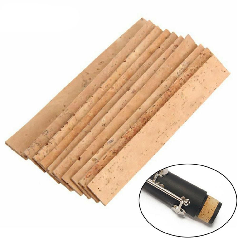 Neck Joint Cork Clarinet Saxophones 10pcs3pcs 81x11x2mm