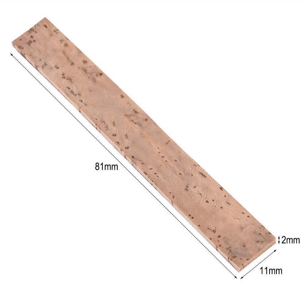 Neck Joint Cork Clarinet Saxophones 10pcs3pcs 81x11x2mm