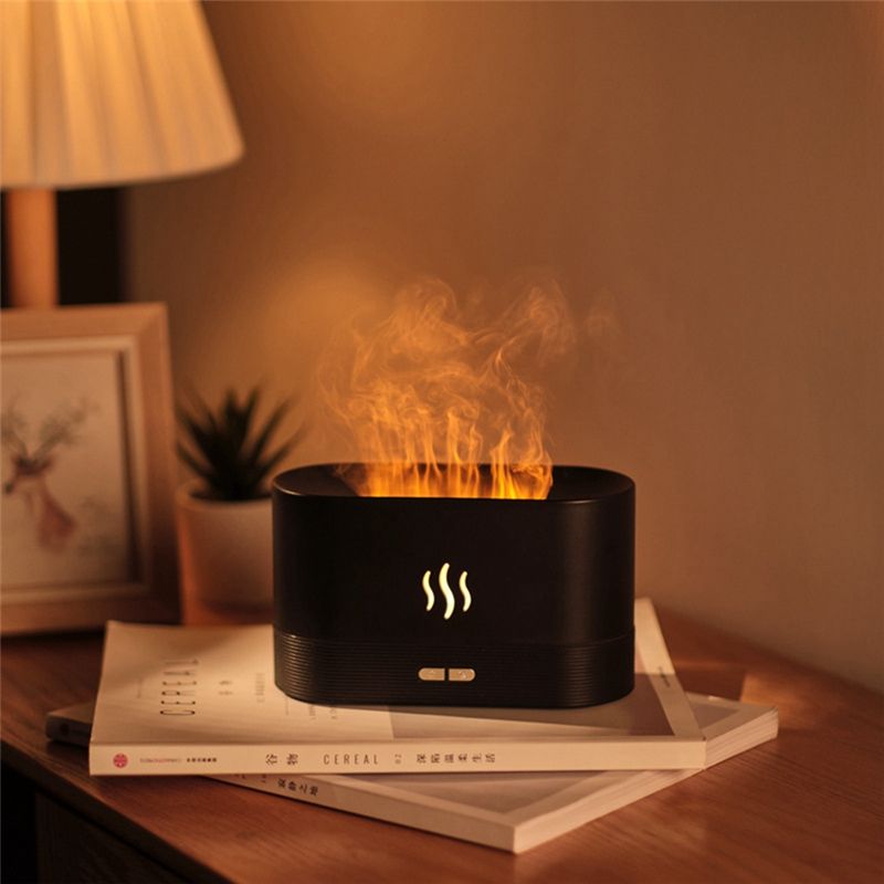 Flame Diffuser Ultra-Silent Cool Mist Air Fire
