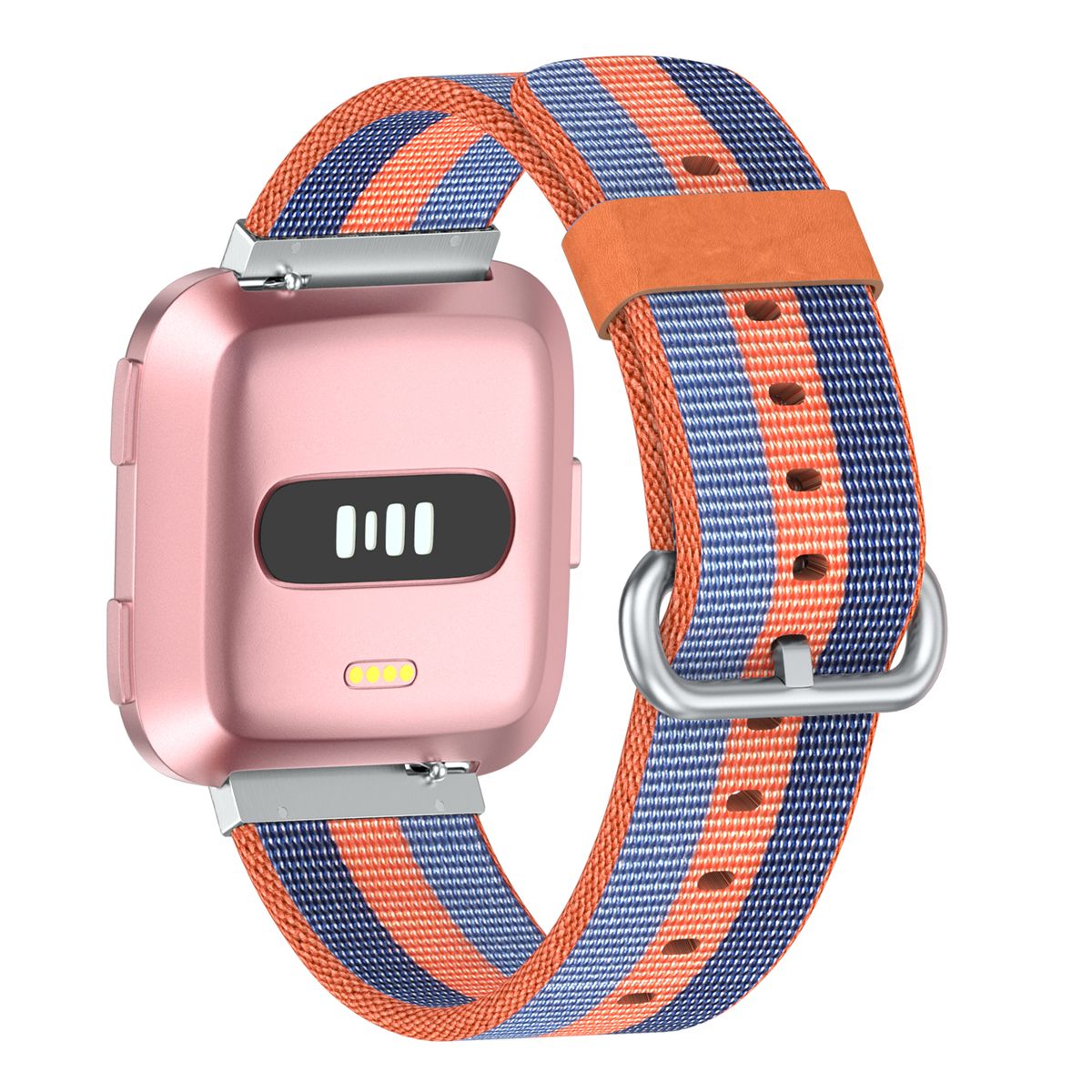 Smart Watch Nylon Milanese Strap Wrist Band For Fitbit Versa Fitness Tracker