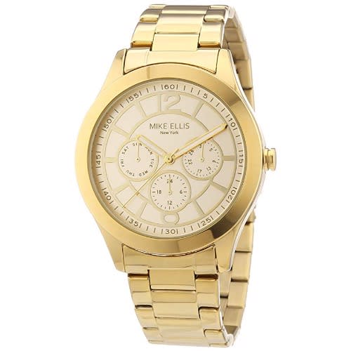 New York Women's Steel Watch, Gold