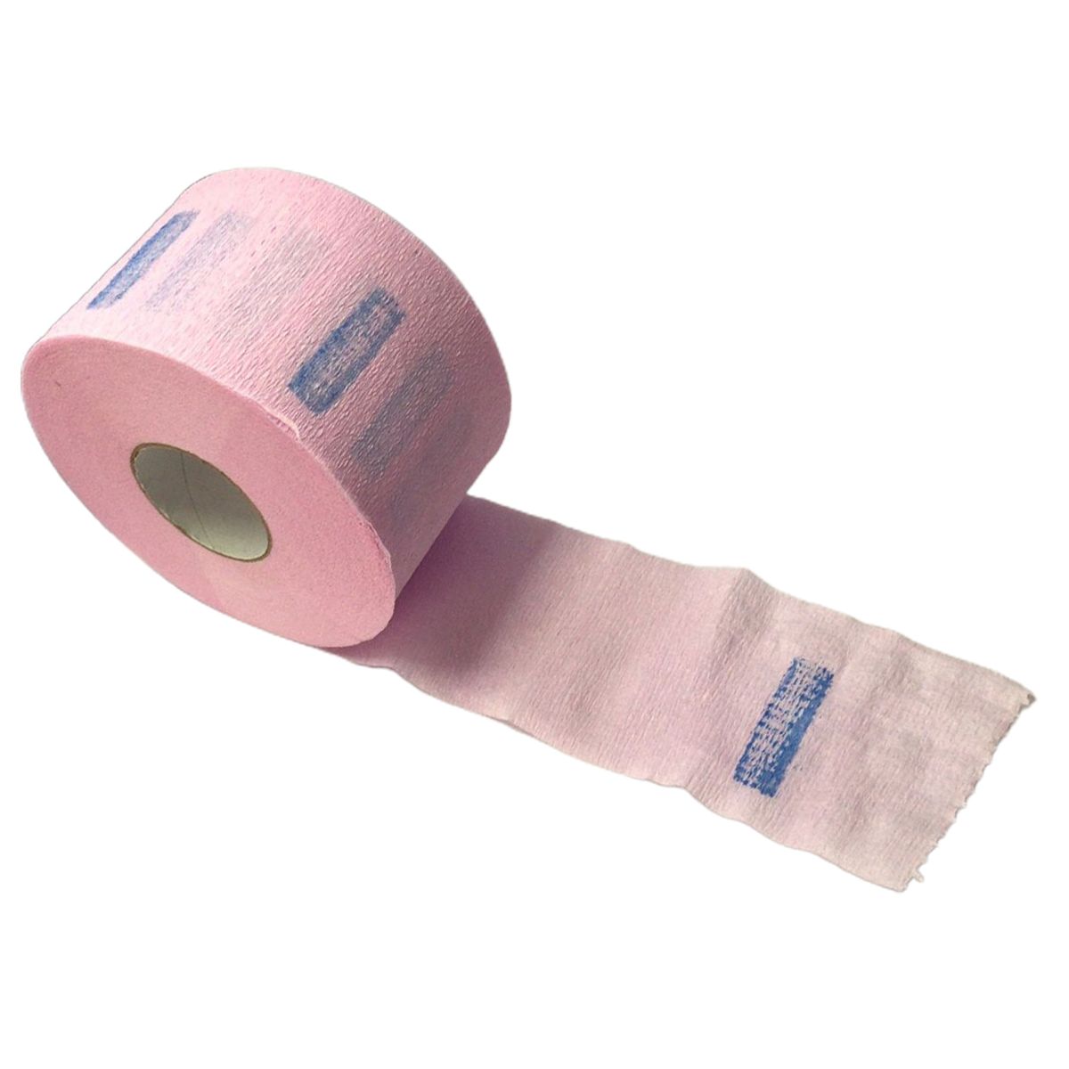 500pcs Stretchy Disposable Neck Paper Strips Barber Salon Pink