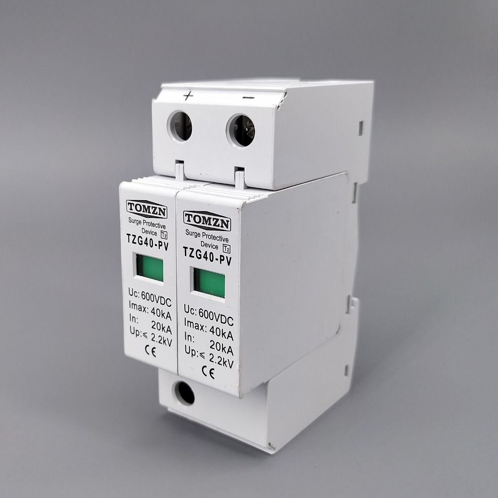 SPD DC 600V 20KA~40KA House Surge Protector Protective