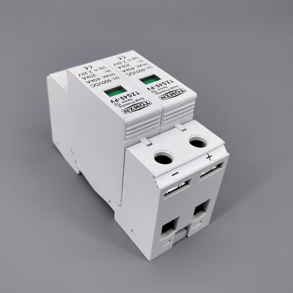 SPD DC 600V 20KA~40KA House Surge Protector Protective