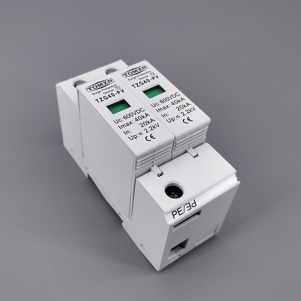 SPD DC 600V 20KA~40KA House Surge Protector Protective