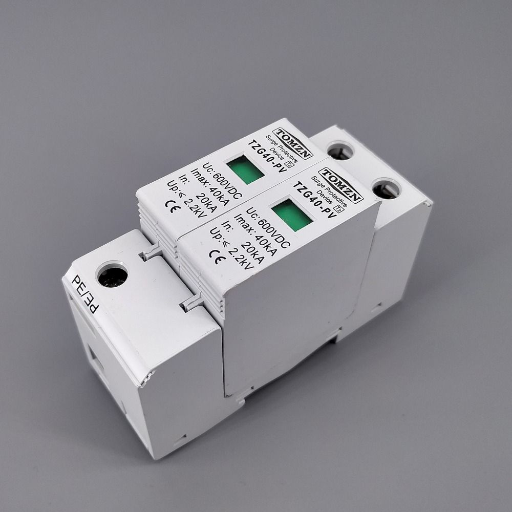 SPD DC 600V 20KA~40KA House Surge Protector Protective