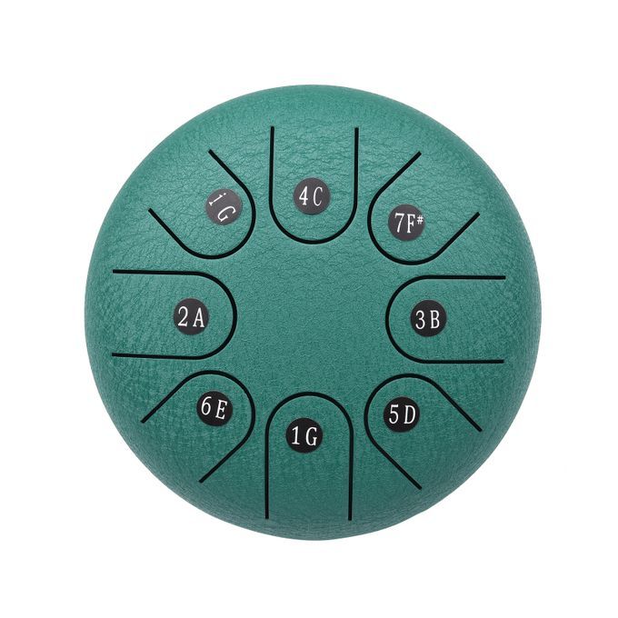 6-inch Mini 8-Tone Steel Tongue Drum G Key Percussion
