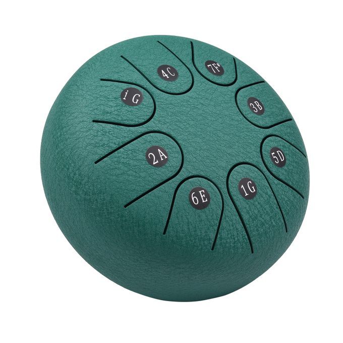 6-inch Mini 8-Tone Steel Tongue Drum G Key Percussion