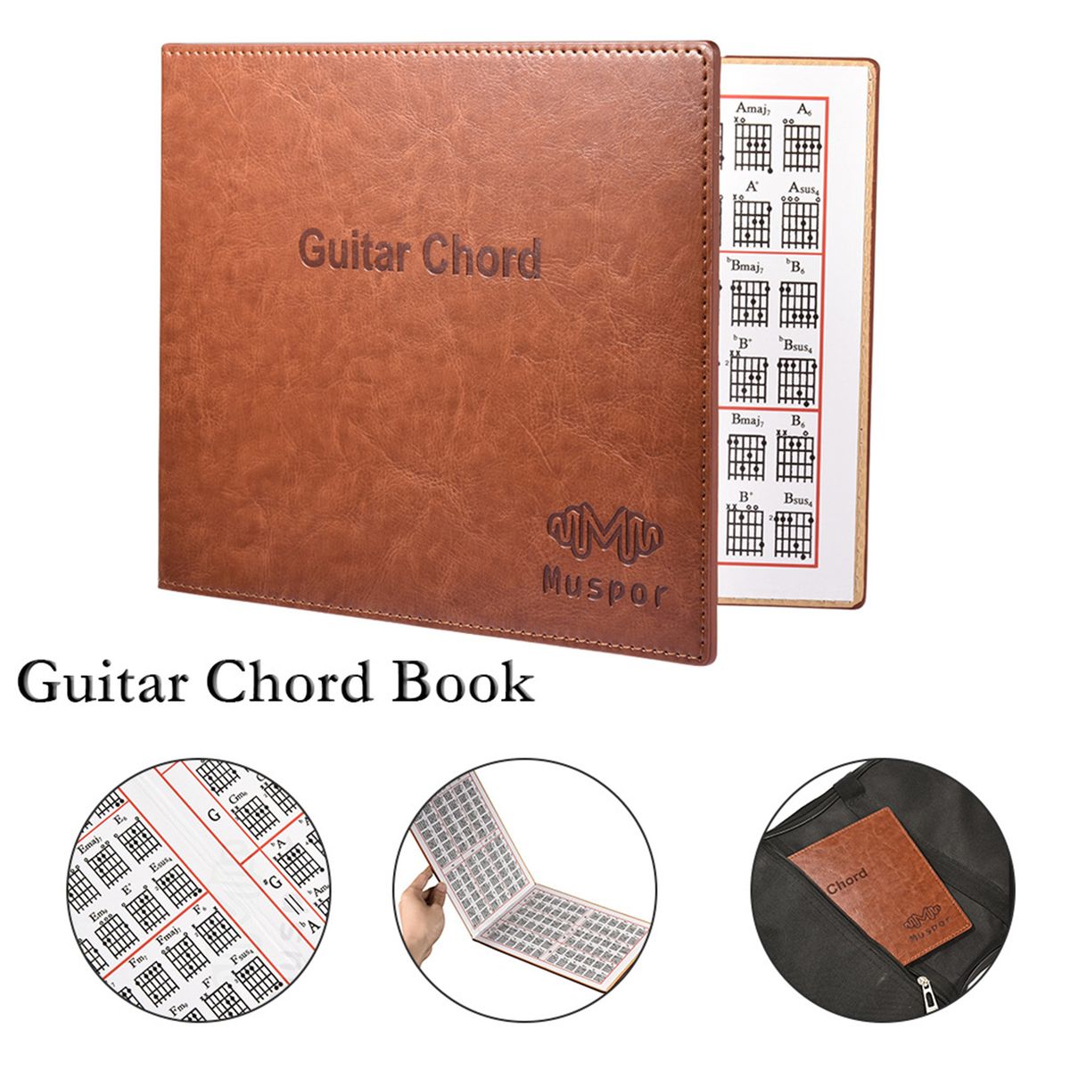 6 String Acoustic / Classical / Electric Guitar Chord Book