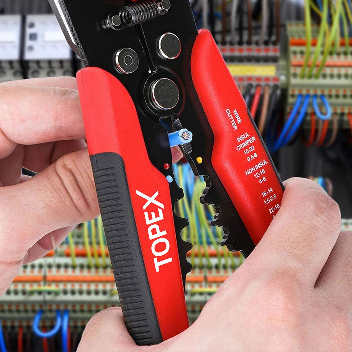 260-Piece Wire Stripper Self-Adjustable Crimper Plier Set