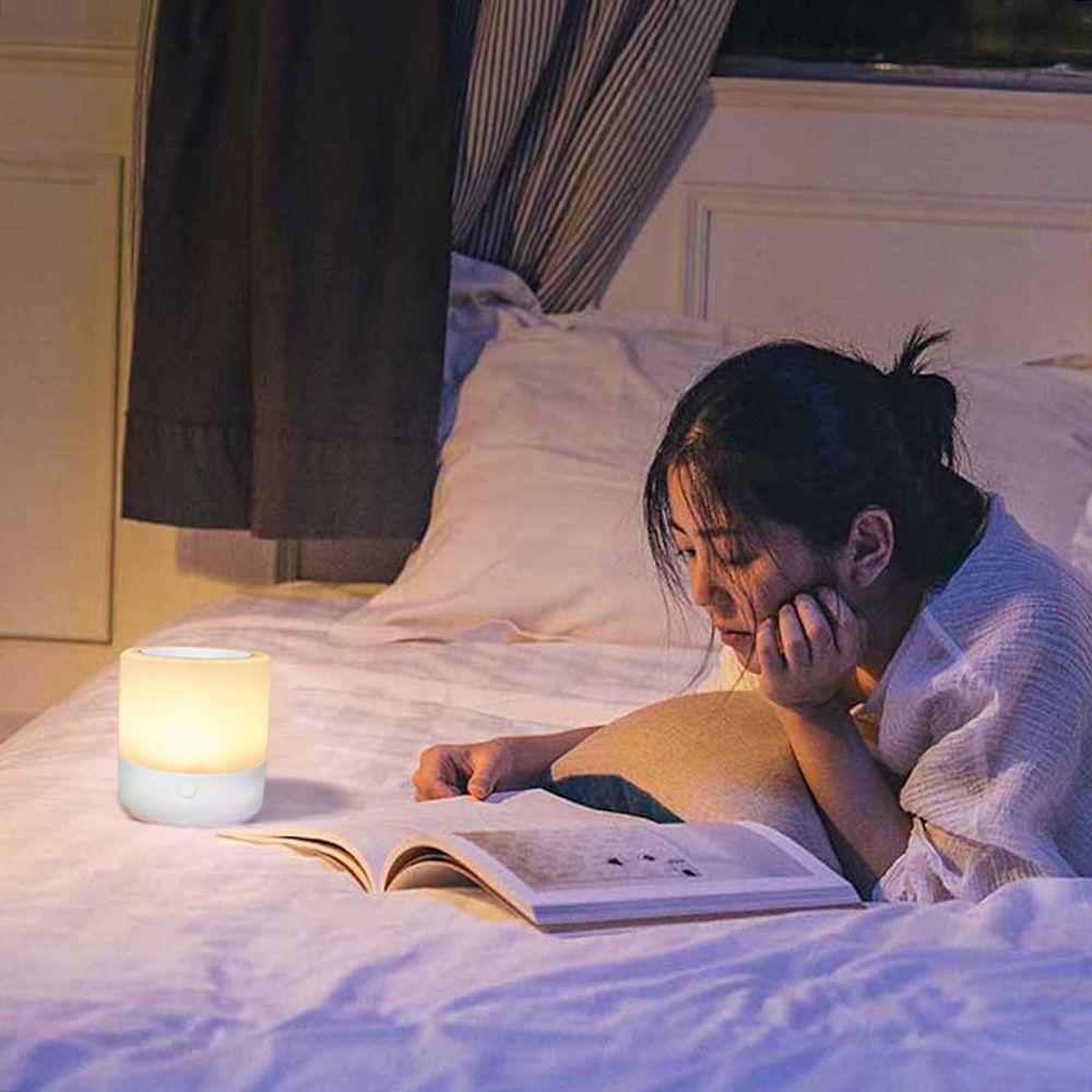 Night Light Rechargeble LEDs Table Bedside Nursing Lamp 7