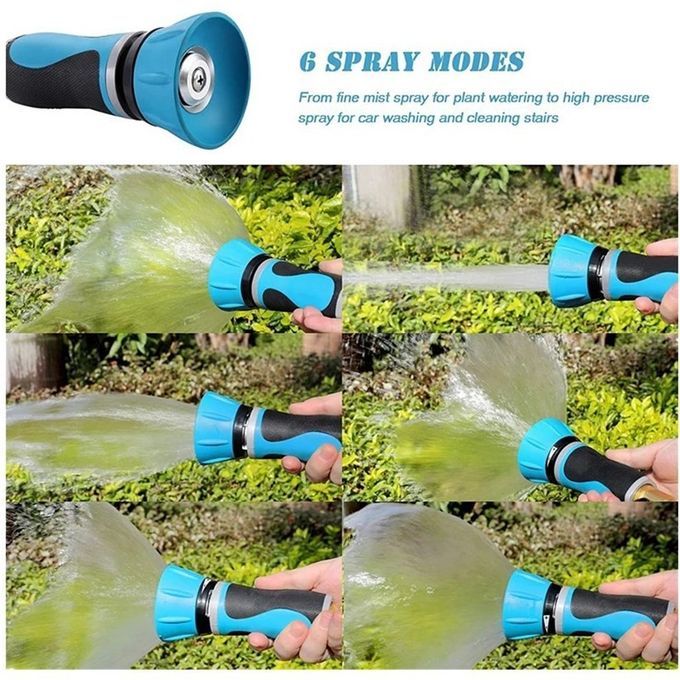 Garden   Nozzle High-pressure Water  Er For  Leaning Strong Power-black+red