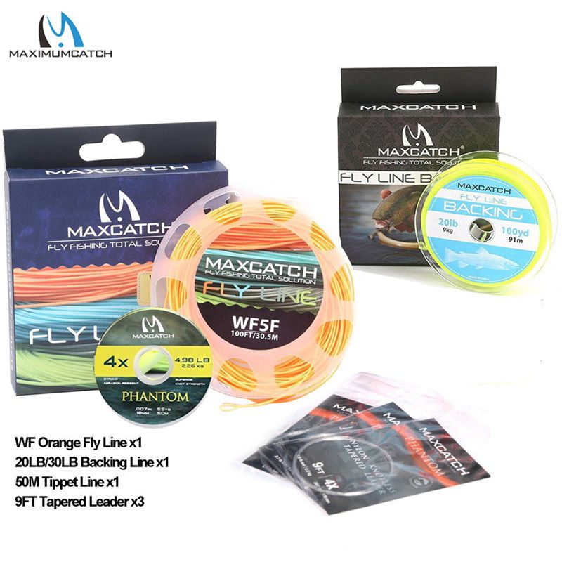 1/2/3/4/5/6/7/8wt Weight Forward Fly Line 100FT Floating Fly Fishing Line With Welded