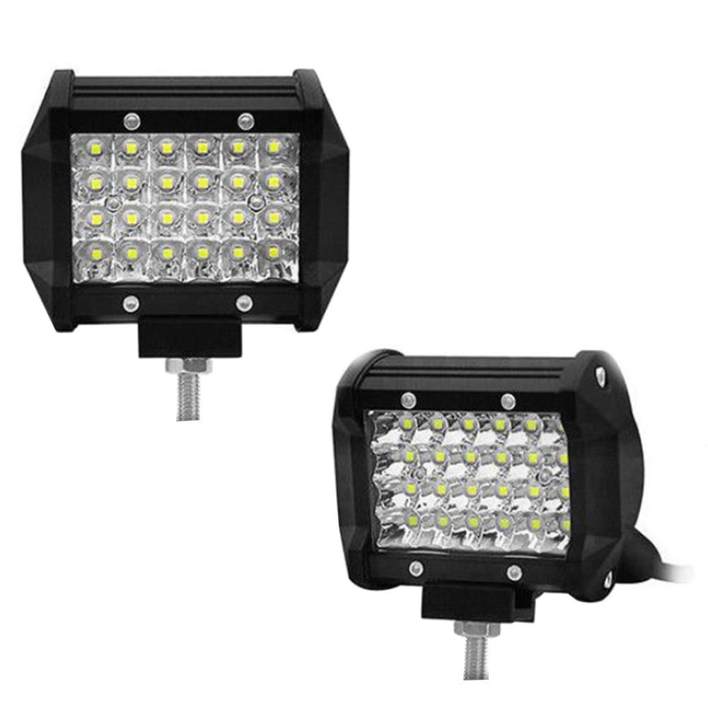2Pcs 4 Inch LED Light Bar Driving Lights LED Pods Spot Off