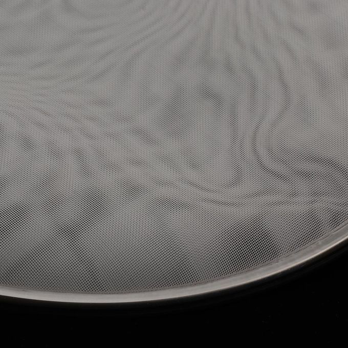 2 Pieces White Bass Drum Head Double Layer Silent Mute Drum Skin
