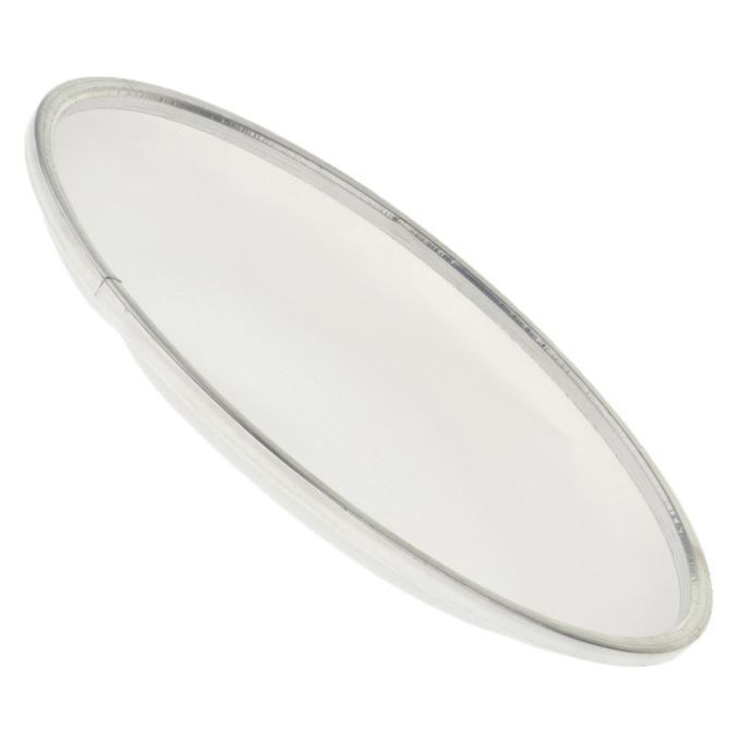 2 Pieces White Bass Drum Head Double Layer Silent Mute Drum Skin