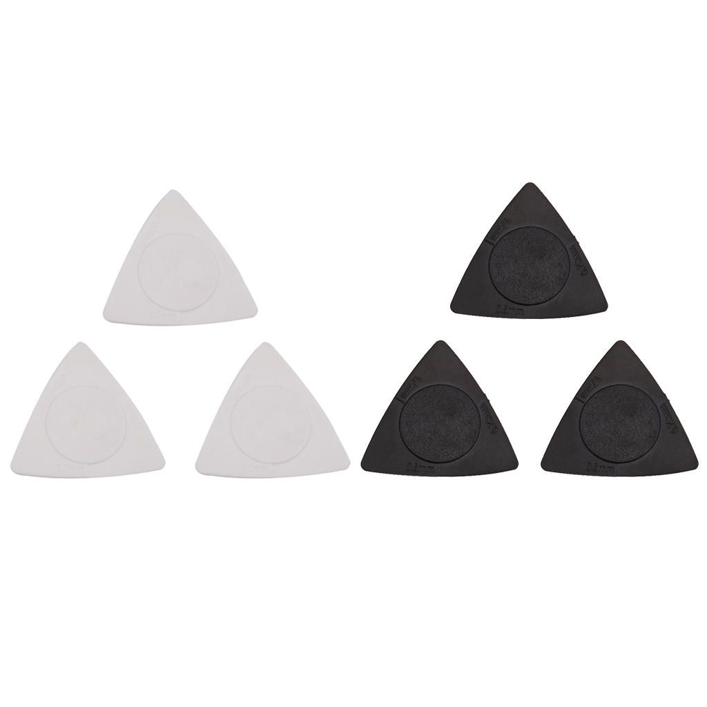 3pcs Black Guitar Picks Plectrums For Guitar Replacement 0 Black