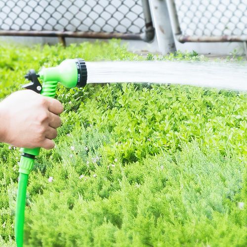 100FT High Pressure 3X Expandable Magic Flexible Water Hose For Garden, Car - Green