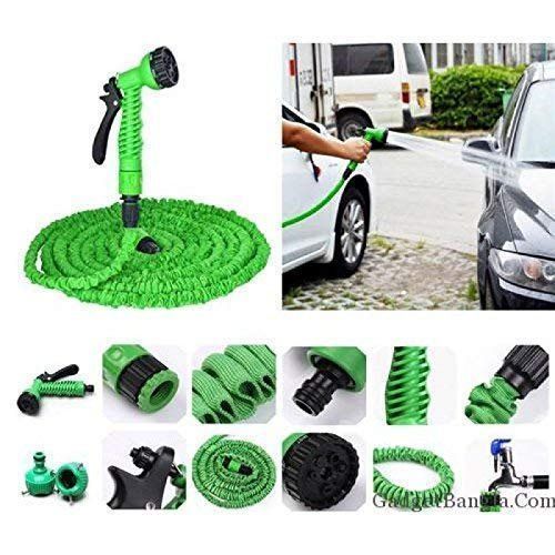 High Quality 15M High Pressure Garden Car Hose Spray Washing Water Gun Sprayer Cleaner Nozzle