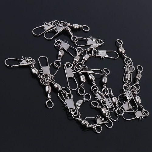 200pcs Swivel Barrel Safety Circlips Solid Tackle