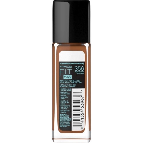Fit Me Matte + Poreless Foundaation- 30ml - 355 Coconut Coco Chaud